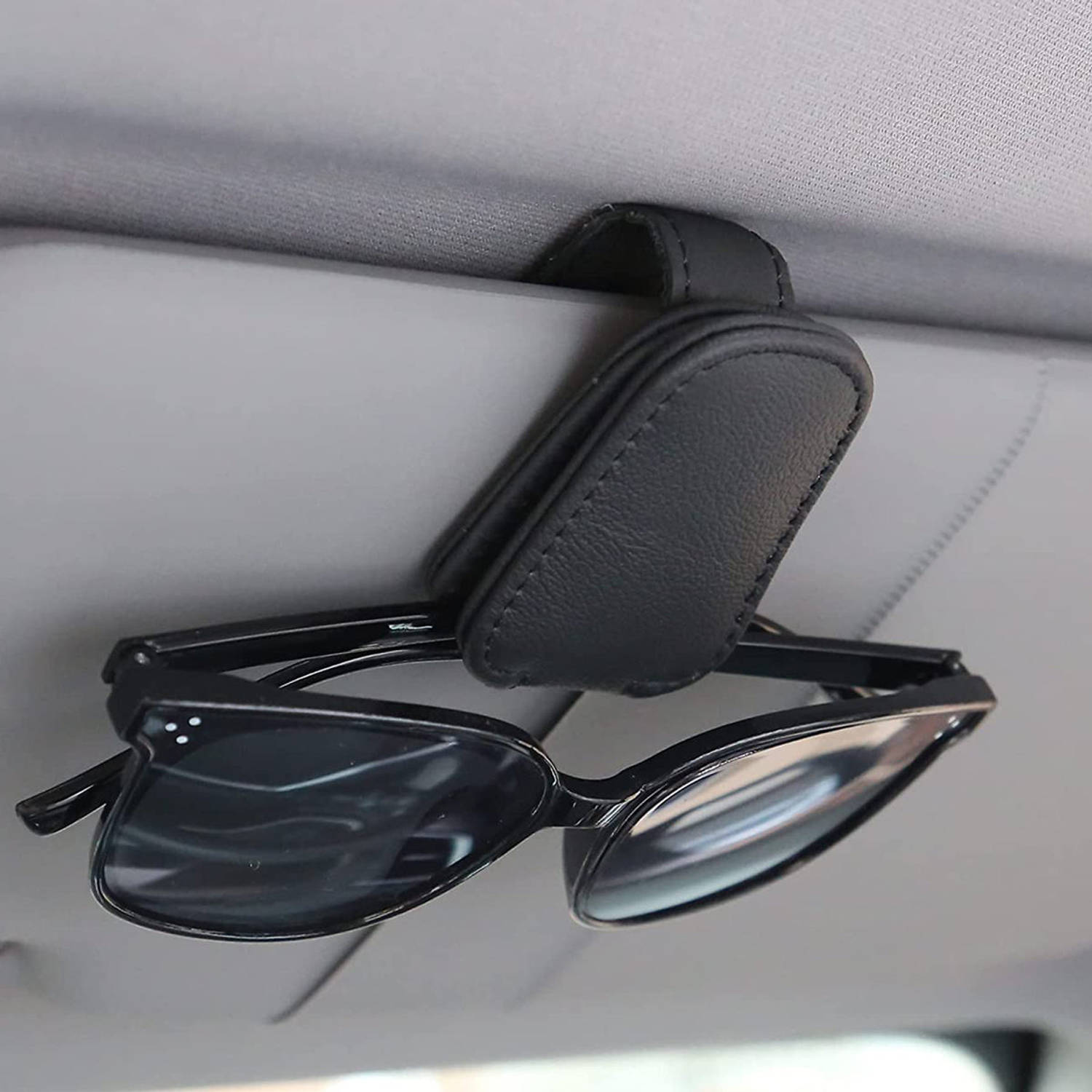 tiran enkel Spookachtig Zonnebril Houder voor Auto Zwart Magnetische Sluiting | Blokker