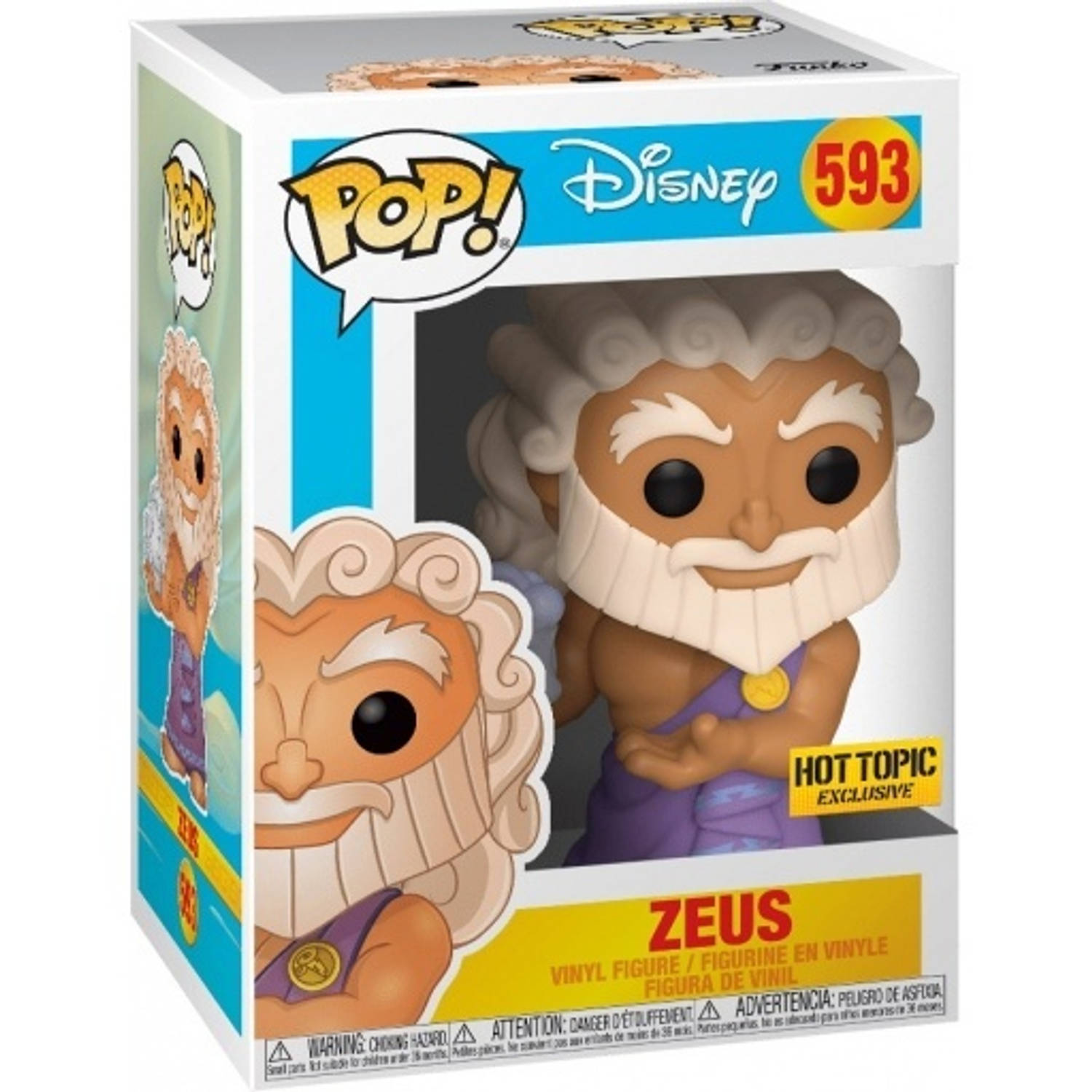 Funko Pop: Disney Hercules - Zeus 593 Special Edition