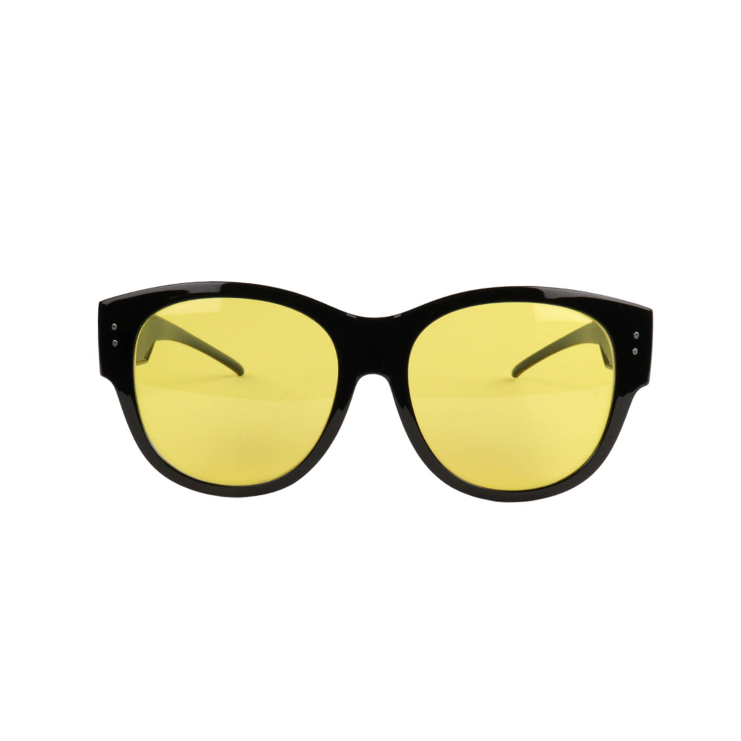 Montour Nachtbril Overzetbril - Jules - Ovaal Model - Zwart - Dames