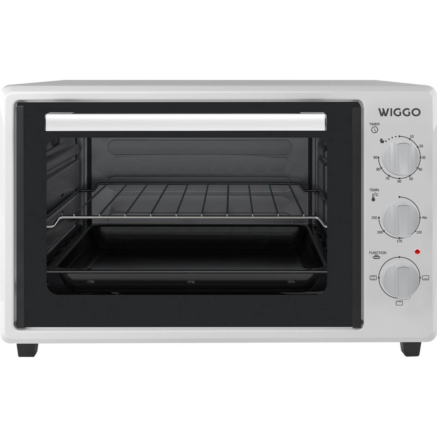 Wiggo WMO-E353(W) Vrijstaande oven 35 liter Wit