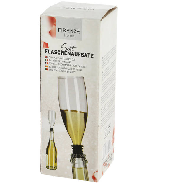 Cepewa Champagnefles schenkdop champagneglas - Gadgets/funkado - /vrijgezellenfeest/moederdag - Wijnafsluiters
