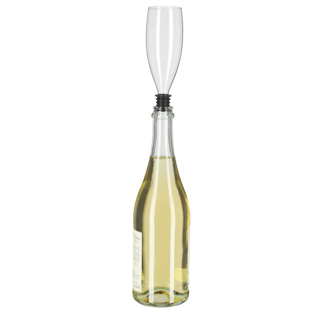 Cepewa Champagnefles schenkdop champagneglas - Gadgets/funkado - /vrijgezellenfeest/moederdag - Wijnafsluiters