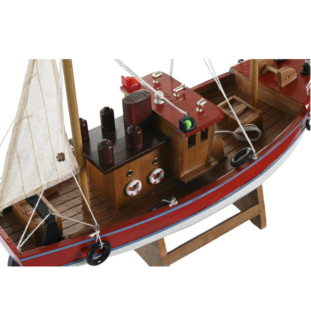 Items Vissersboot schaalmodel - Hout - 40 x 13 x 35 cm - Maritieme boten decoraties voor binnen - Beeldjes