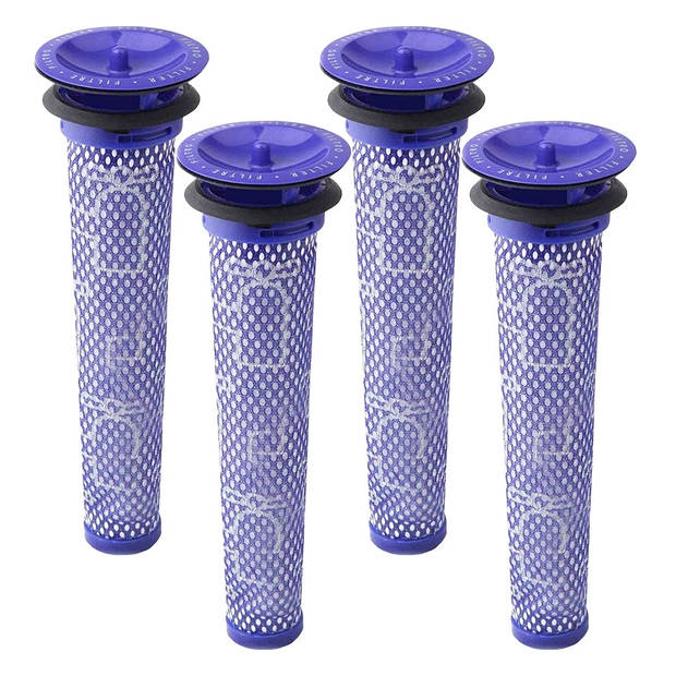 AllSpares Voorfilter (4x) 965661-01 geschikt voor Dyson V6 / V7 / V8