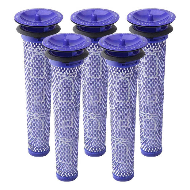 AllSpares Voorfilter (5x) 965661-01 geschikt voor Dyson V6 / V7 / V8