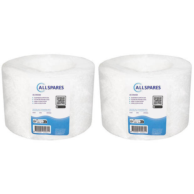 AllSpares Spa Waterfilter (2x) geschikt voor SC721 / PP2002 / 6540-502