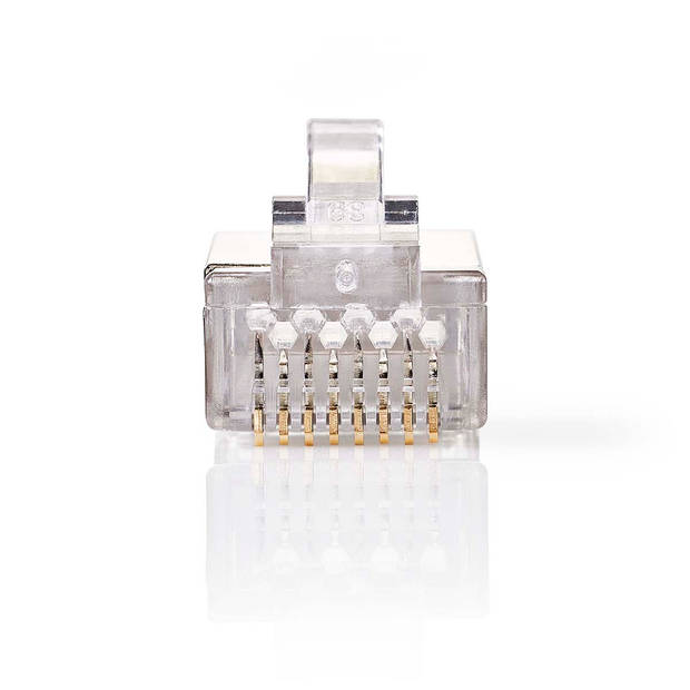 Nedis RJ45-Connector - CCGB89307ME - Transparant