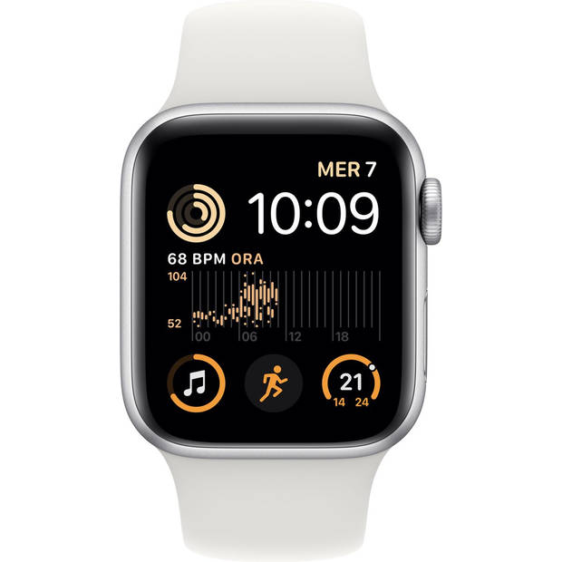 Apple Watch SE 2022 4G- 40 mm - Zilver Aluminium