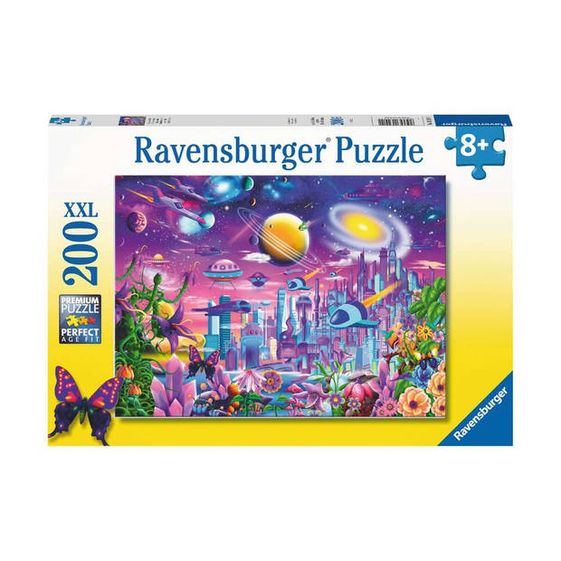 Ravensburger Kinderpuzzel 200 XXL Kosmische stad