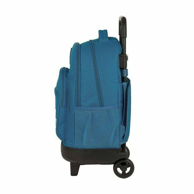 Schoolrugzak met Wielen Compact BlackFit8 Egeo Blauw 33 X 45 X 22 cm