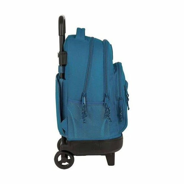 Schoolrugzak met Wielen Compact BlackFit8 Egeo Blauw 33 X 45 X 22 cm