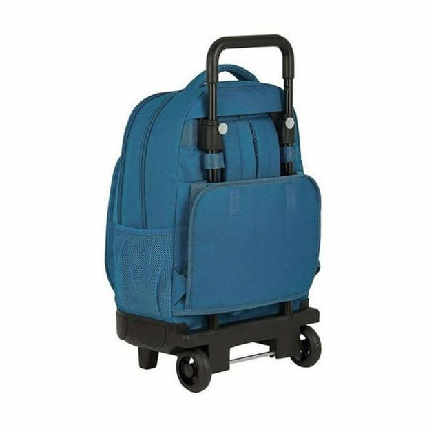 Schoolrugzak met Wielen Compact BlackFit8 Egeo Blauw 33 X 45 X 22 cm