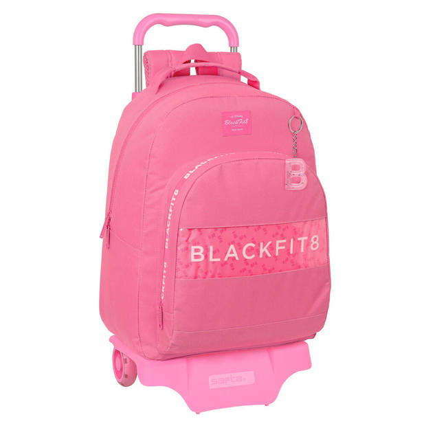 Schoolrugzak met Wielen BlackFit8 Glow up Roze (32 x 42 x 15 cm)