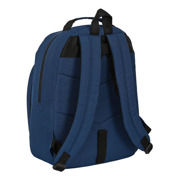 Schoolrugzak BlackFit8 Urban Zwart Marineblauw (32 x 42 x 15 cm)