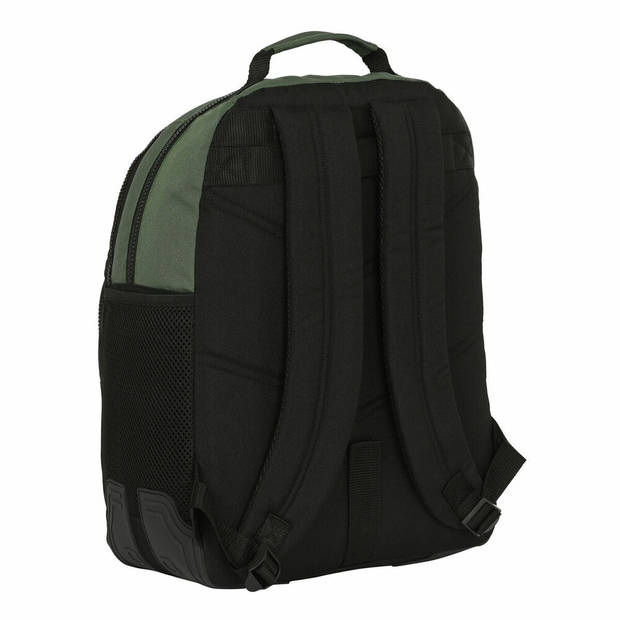 Schoolrugzak BlackFit8 Gradient Zwart Militair groen 32 x 42 x 15 cm