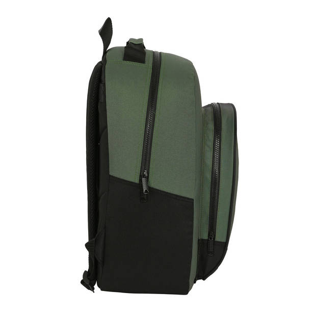 Schoolrugzak BlackFit8 Gradient Zwart Militair groen (32 x 42 x 15 cm)