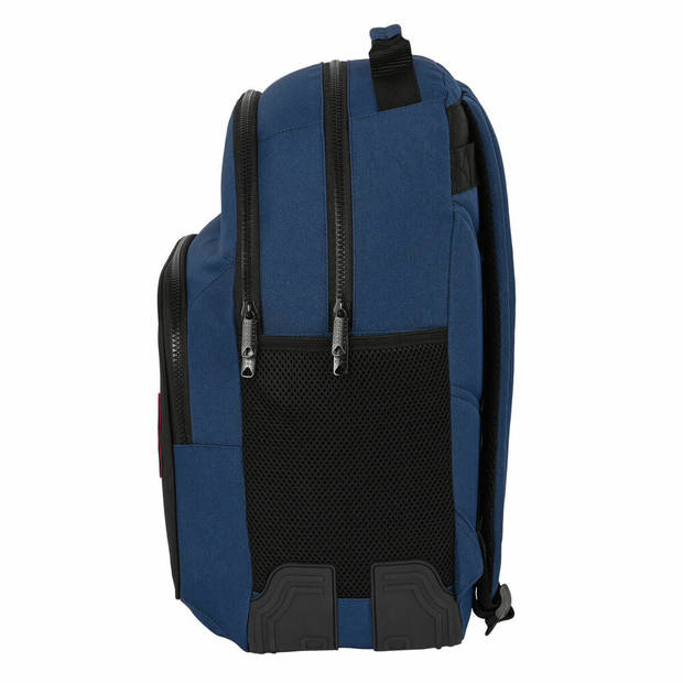 Schoolrugzak BlackFit8 Urban Zwart Marineblauw (32 x 42 x 15 cm)