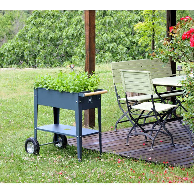 Planttafel Urban Trolley antraciet