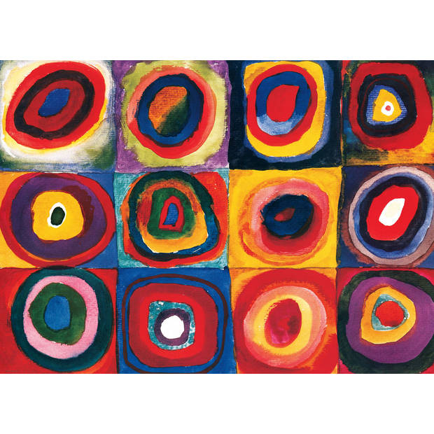 Eurographics Colour Study of Squares - Wassily Kandinsky (1000)