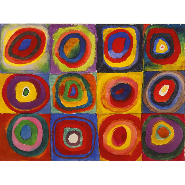 Eurographics Colour Study of Squares - Wassily Kandinsky (1000)