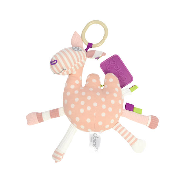 Dolce Toys speelgoed Primo activiteitenknuffel kameel Claire - 31 cm