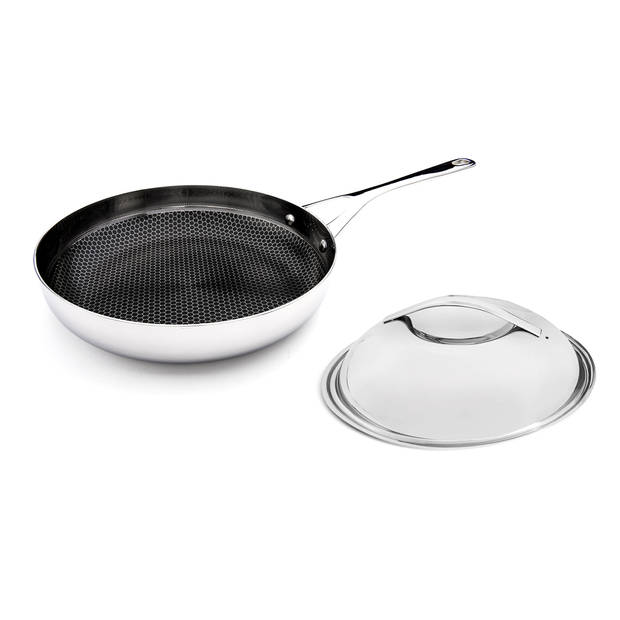 Crowd Cookware - Blackbeard Deksel Ø28 cm - RVS