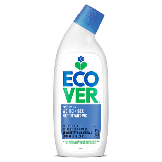 Ecover Wc reiniger Voordeelpak 6 x 750 ml Zeebries & Salie - Verwijdert kalkaanslag
