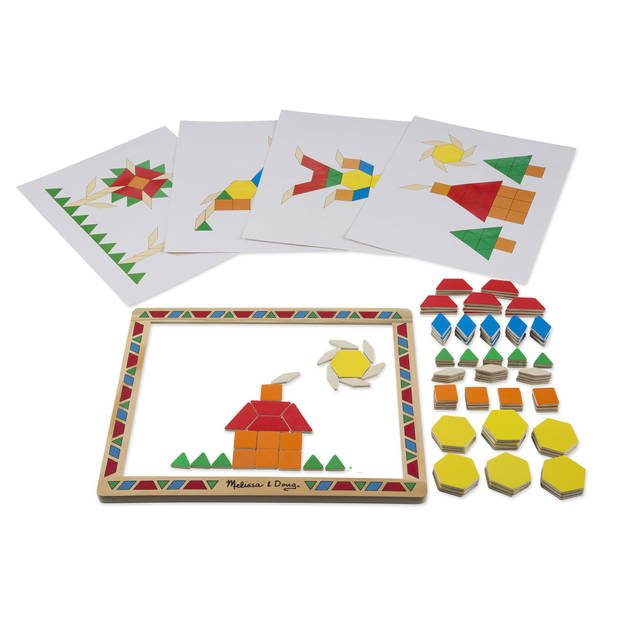 Melissa & Doug magnetisch mozaïekbord 122-delig