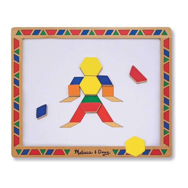 Melissa & Doug magnetisch mozaïekbord 122-delig