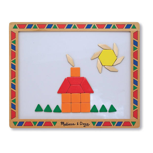 Melissa & Doug magnetisch mozaïekbord 122-delig