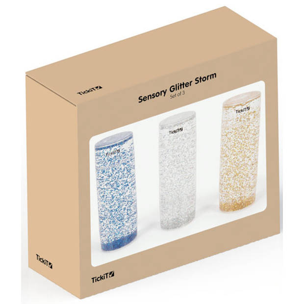 TickiT Sensorische Glitter Storm Set