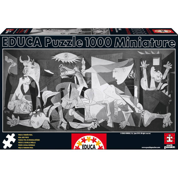 Educa Guernica - Miniatuur Serie - Pablo Picasso (1000)