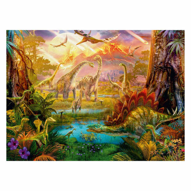 Ravensburger Puzzel 500 stukjes Land van de dinosauriërs