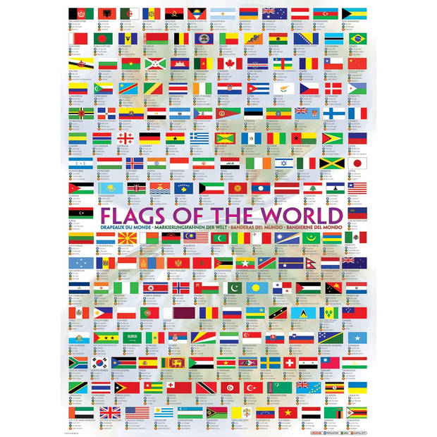 Eurographics Flags of the World (1000)
