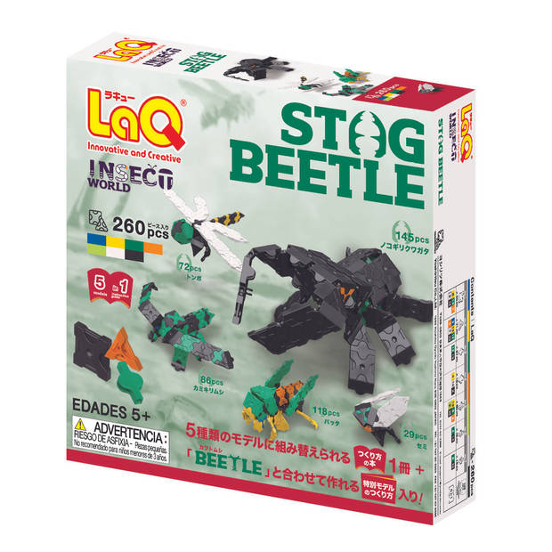 LaQ Insect World Stag Beetle