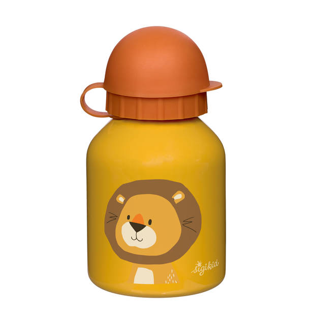 Sigikid rvs Drinkfles Little Forest Friends Leeuw - 250 ml