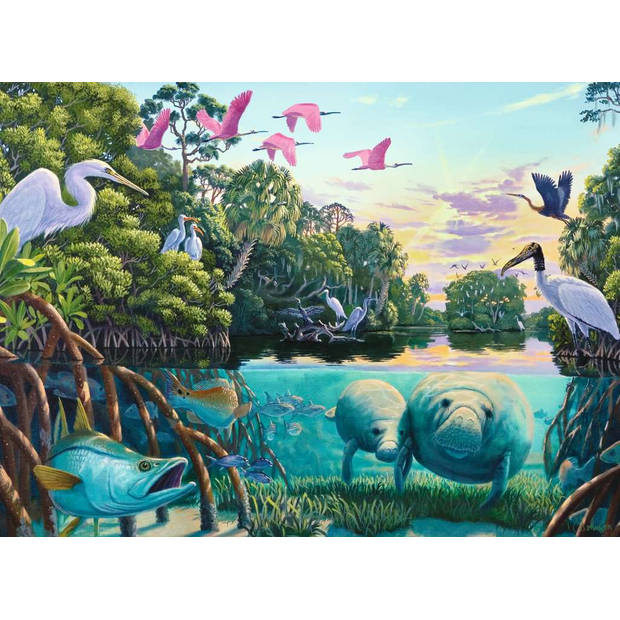 Ravensburger Puzzel 500 stukjes Zeekoe momenten