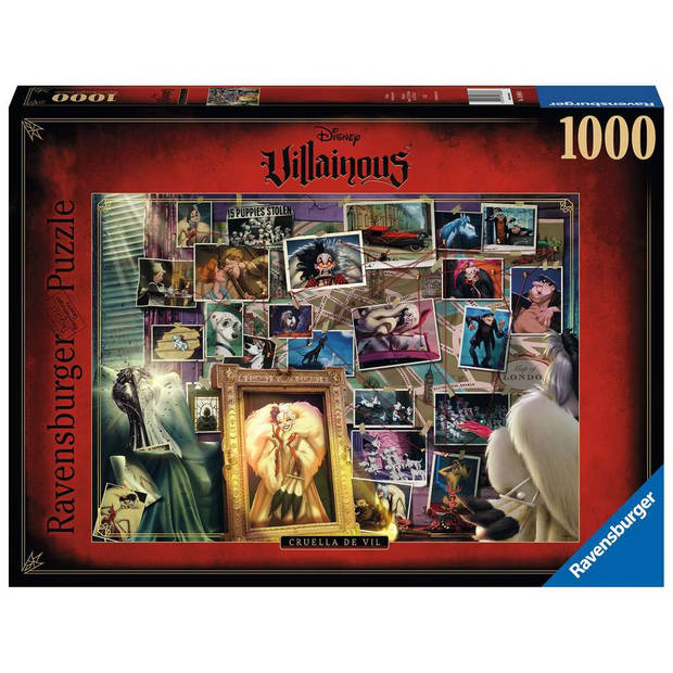 Ravensburger Puzzel Disney Villainous: Cruella de Vil