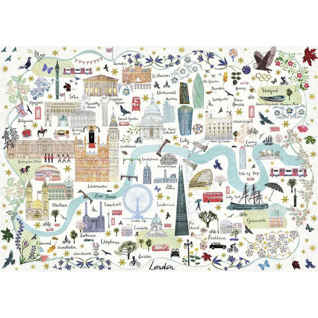 Gibsons Map of London (1000)