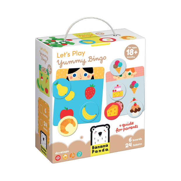 Banana Panda laten we Yummy bingo spelen 18m+