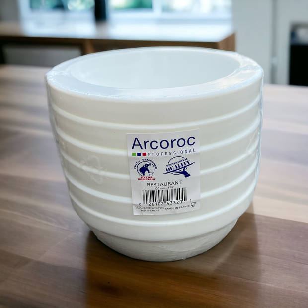 Saladekom Arcoroc Restaurant Wit Ø 12 cm 6 Stuks