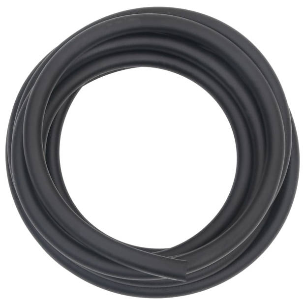 vidaXL Luchtslang hybride 0,6'' 10 m rubber en PVC zwart