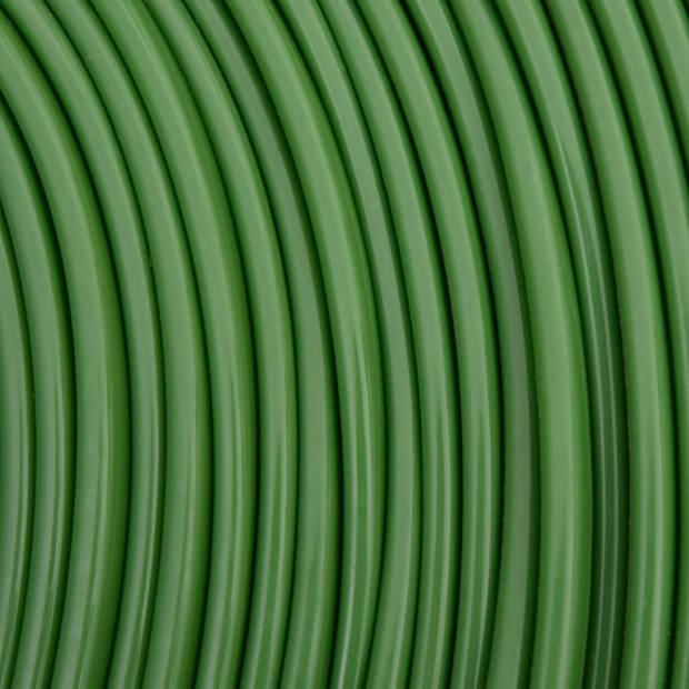 vidaXL Sproeislang 3-pijps PVC 15 m groen