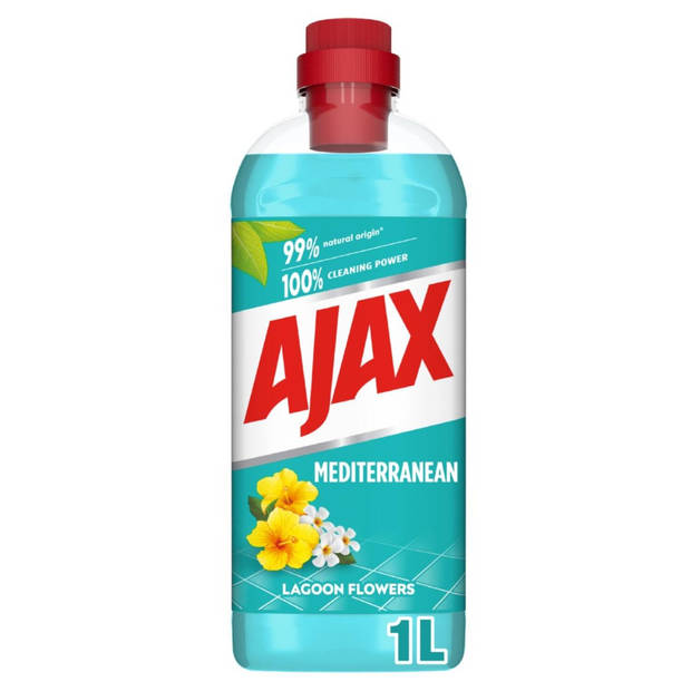 Ajax Allesreiniger Mediterranean Blue Flowers 1L