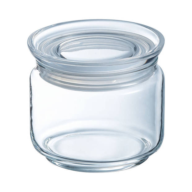 Pot Luminarc Pav Transparant Siliconen Glas (500 ml) (6 Stuks)