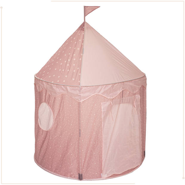 MISOU Kinder Speeltent - Tipi Tent kinderen - Meisjes - Pop up - Roze