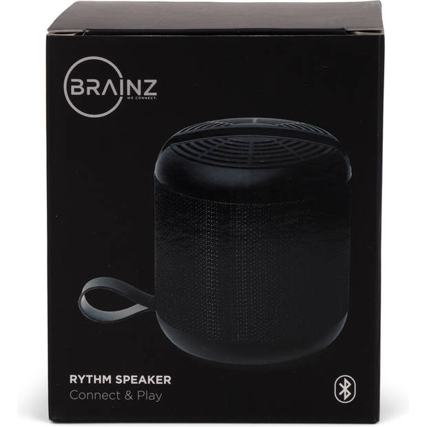 BRAINZ Bluetooth Speaker Rythm - Zwart