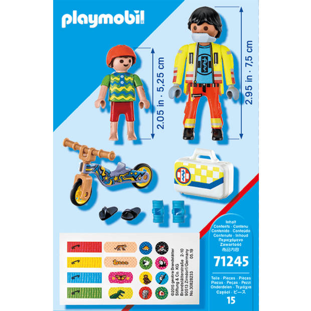 Playmobil City Life - Verpleegkundige met patiënt 71245