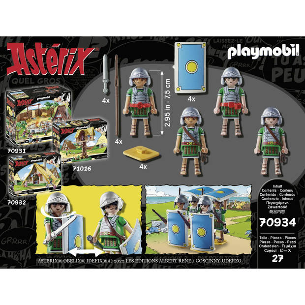 Playmobil Asterix: Romeinse troepen - 70934