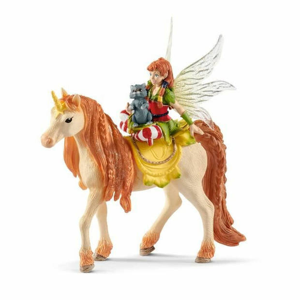 Eenhoorn Schleich Fairy Marween with glitter unicorn